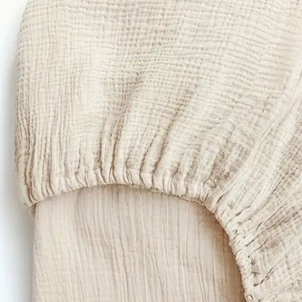 Muslin Fitted Crib Sheets - Picture 5 of 5